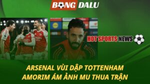 Arsenal vùi dập Tottenham